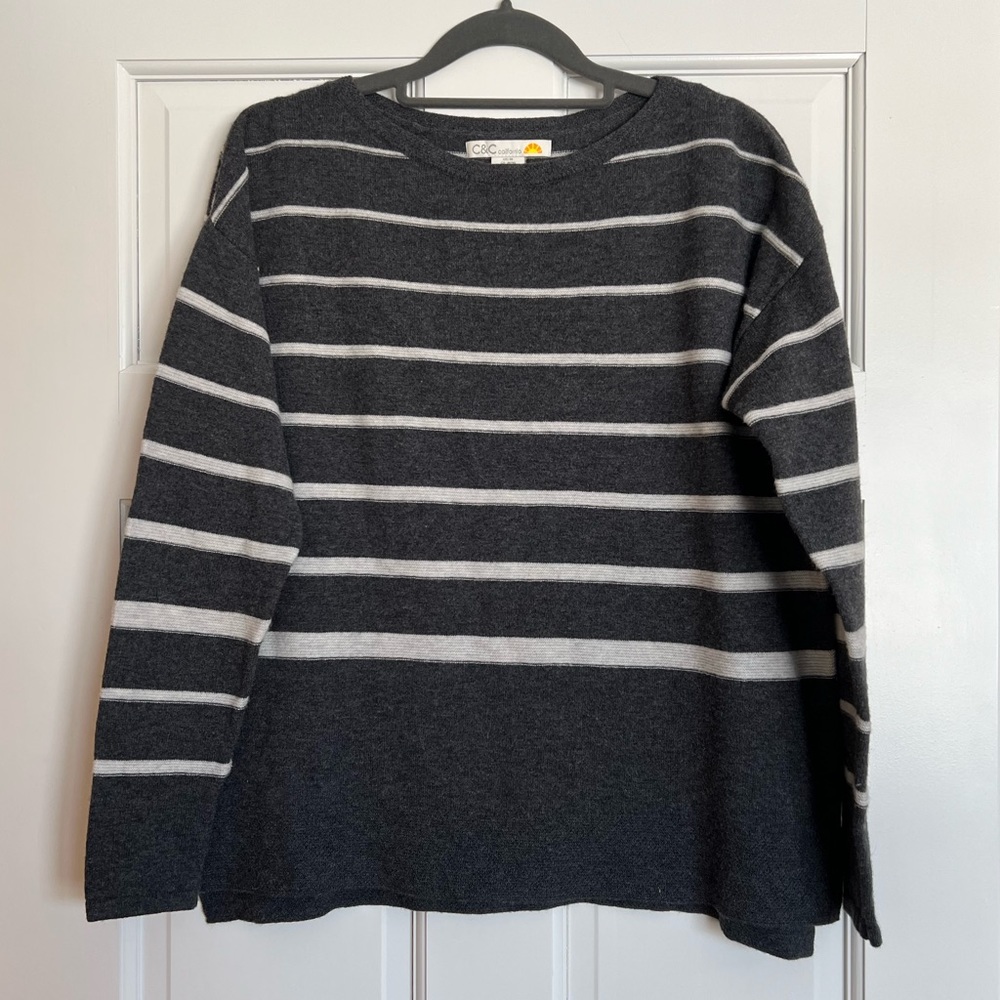 C&C California Striped Sweater